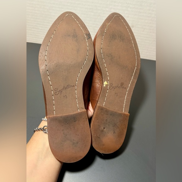 SEYCHELLES Impersonate Tan Leather Mules - Picture 7 of 7